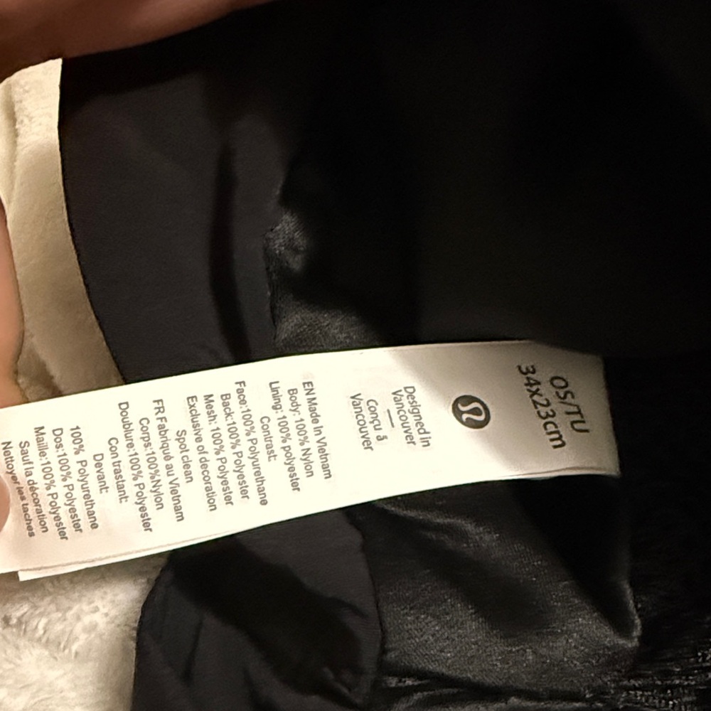 Lululemon Athletica Elegant Black Tote 20L - Picture 9 of 9